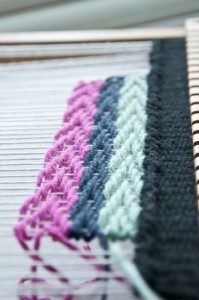Hand weaving
