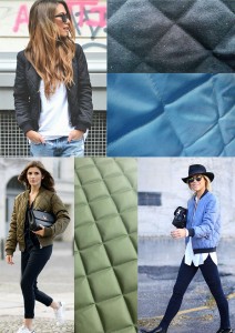 quilted for spring fashion bomber jacket