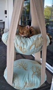 Hanging pet bed
