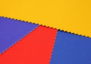 red purple yellow and royal blue neoprene fabric