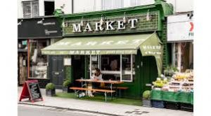 Brighton cafe awning