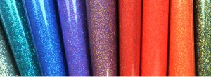 high gloss glitter vinyl fabric