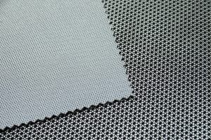 techno look mesh effect and carbon grid leatherette vinyl fabric 