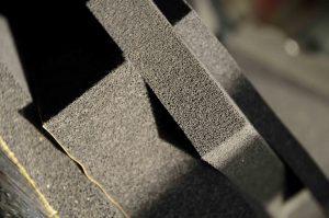 sound proofing foam samples