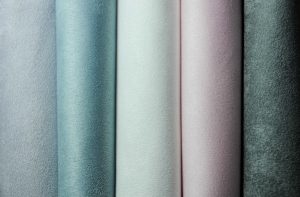 soft shades of faux suede upholstery fabric