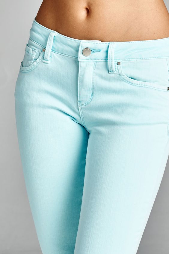 Skinny jeans with elastane