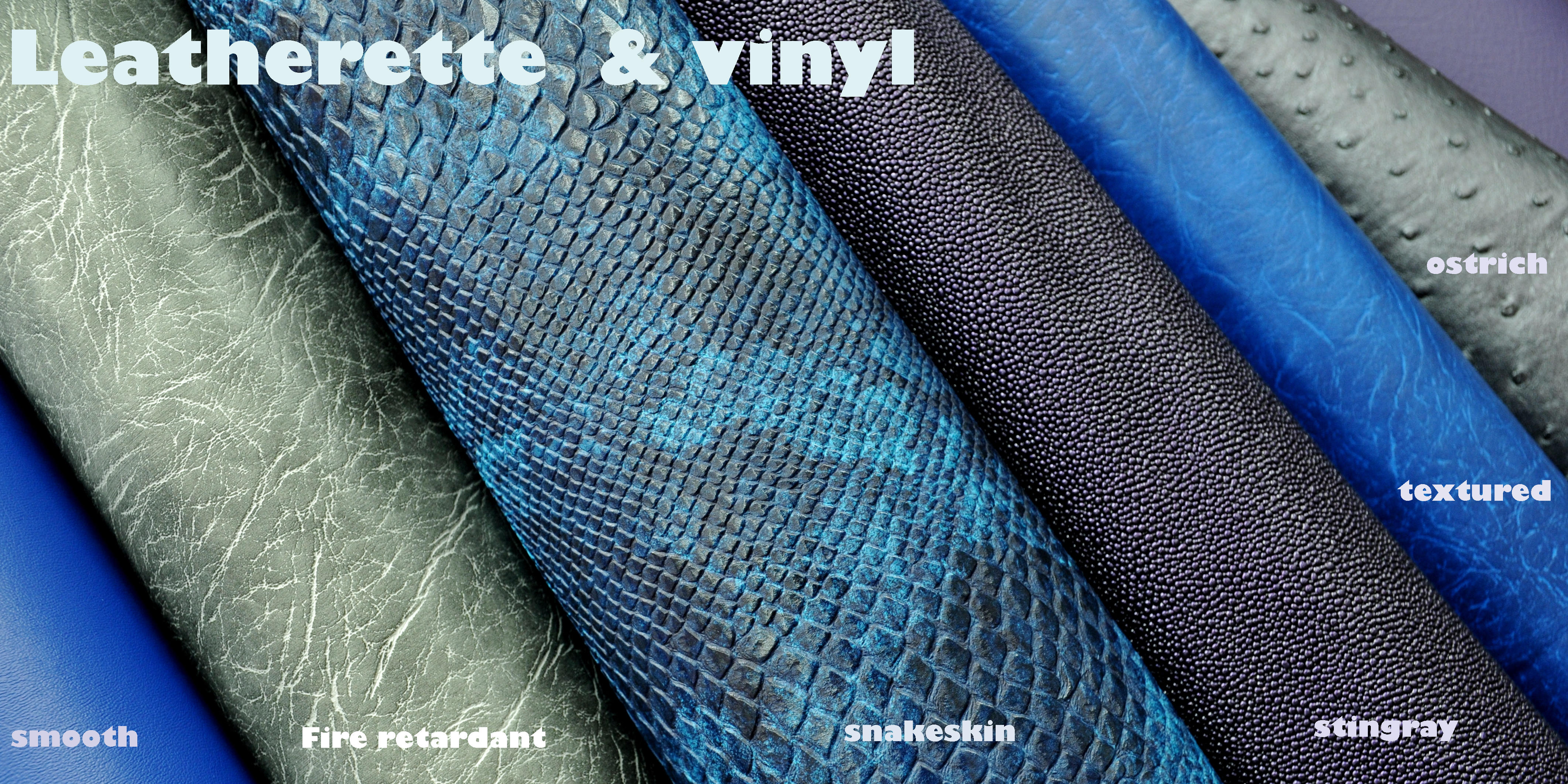 Vinyl and Leatherette Fabric Collections.