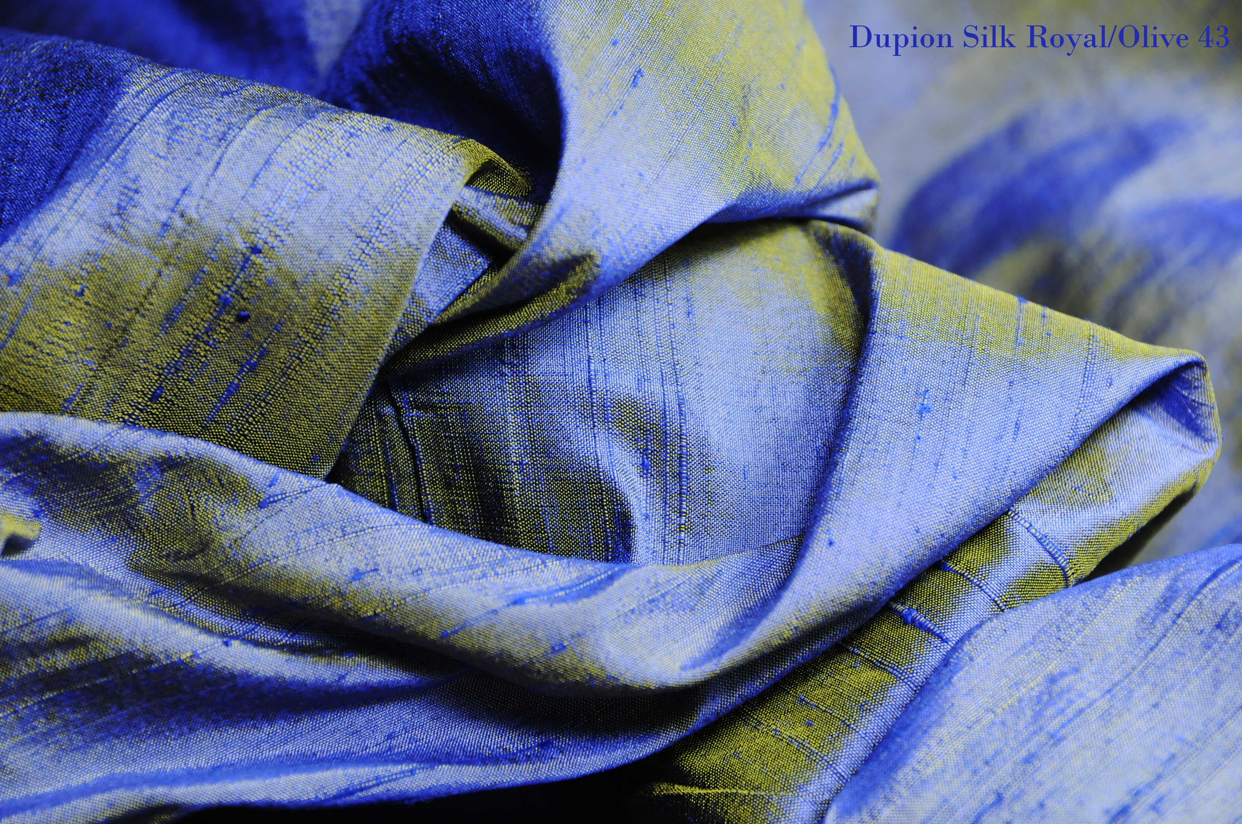 Luxury 100% Silk Dupion Fabric
