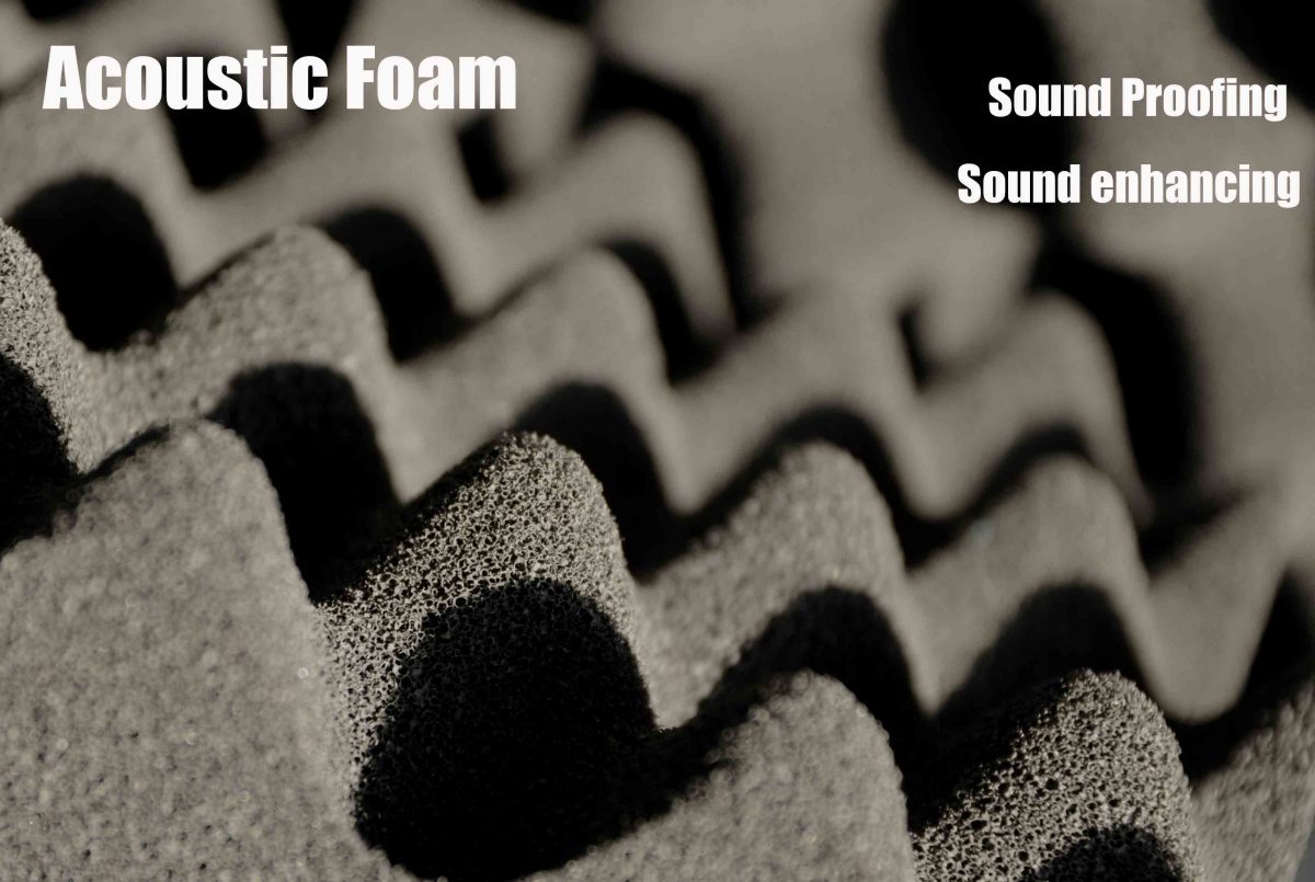 Sound Proofing And Enhancing With Acoustic Foam