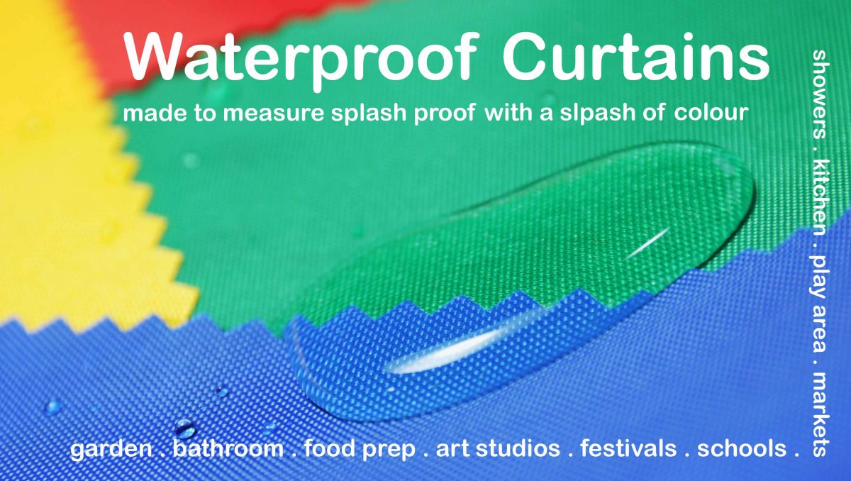 Waterproof Curtains : Splash Proof With a Splash of Colour!