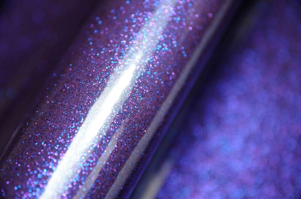 purple glitter gloss leatherette fabric